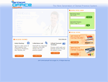 Tablet Screenshot of dentisoftonline.com